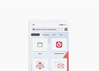 Peramban Vivaldi Meluncur untuk Android