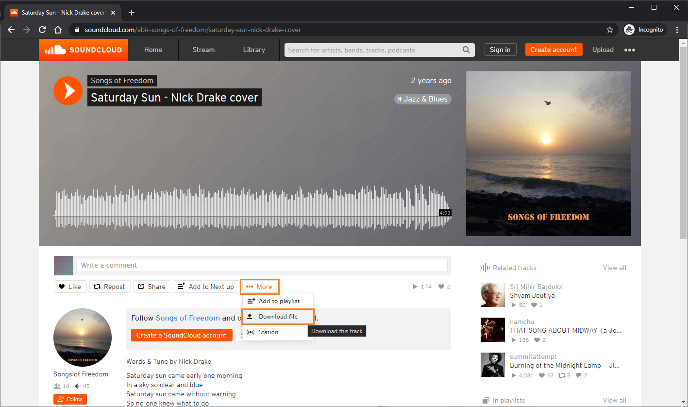 Cara Mengunduh Lagu dari SoundCloud - MSDPN