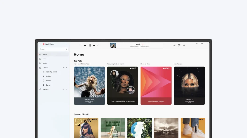 Apple Music untuk Windows dukung pemutaran audio Dolby Atmos