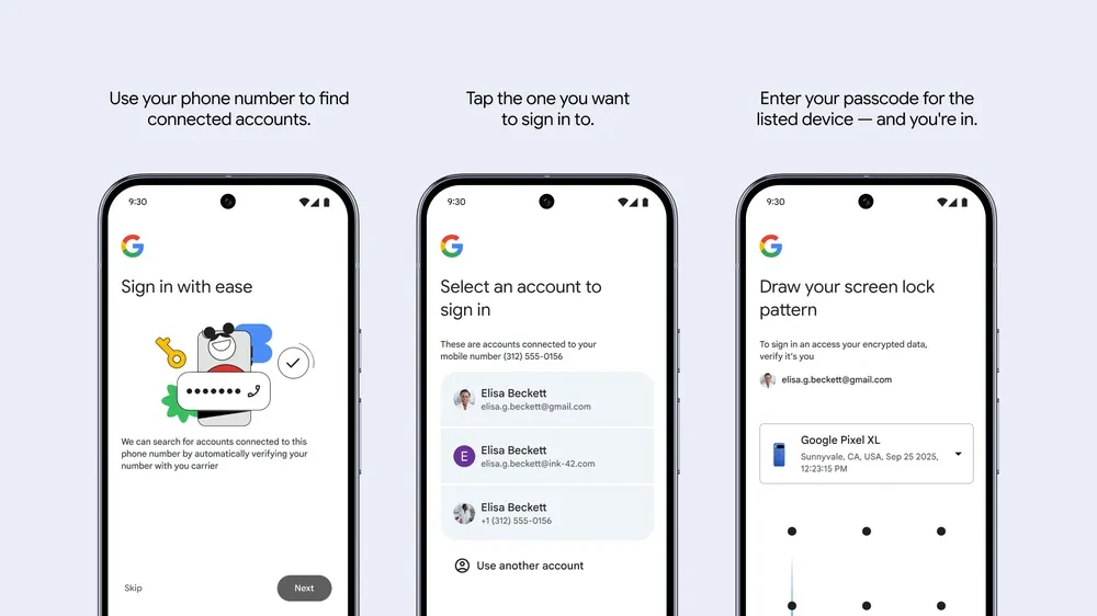 Google memungkinkan kontak terpercaya untuk pemulihan akun
