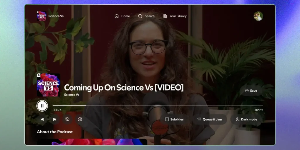 Spotify perbarui aplikasi Apple TV, kini tampilkan video siniar dan musik