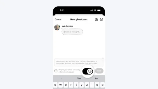 Threads luncurkan fitur unggahan menghilang dalam sehari