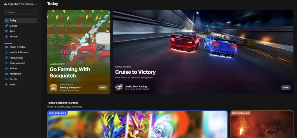 Apple hadirkan App Store untuk web, tawarkan antarmuka baru