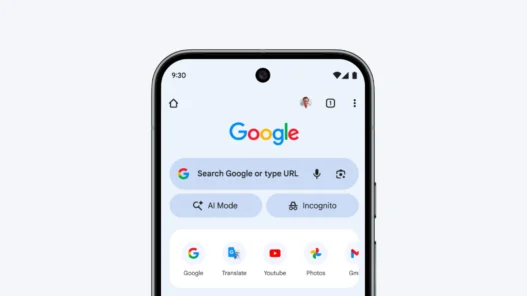 Google Chrome untuk iOS dan Android hadirkan tombol pintas AI Mode