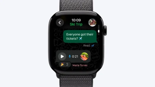 WhatsApp kini tersedia untuk perangkat Apple Watch
