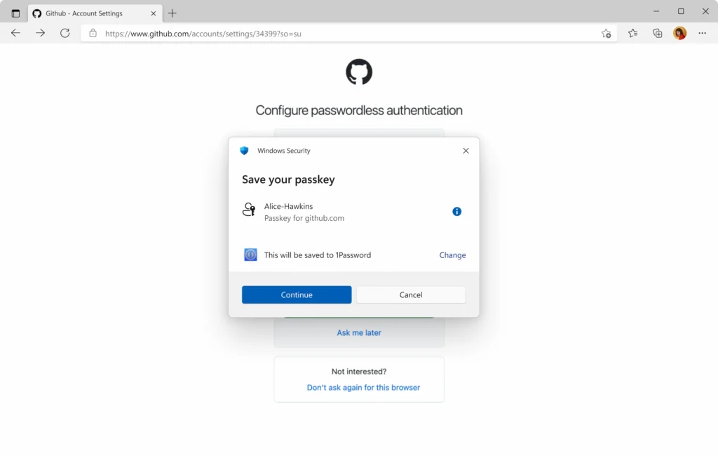 Windows 11 tambah dukungan pengelola kunci sandi pihak ketiga